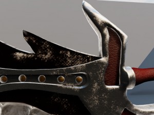 sword - dragon slayer with upk file 3D Модель