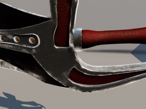 sword - dragon slayer with upk file 3D Модель