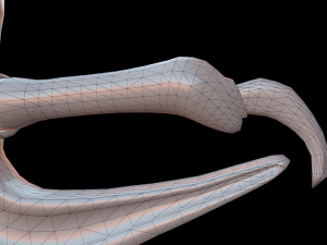sword - dragon slayer with upk file 3D Модель