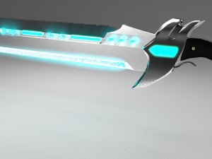 fusion sword 3Dモデル