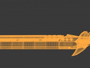 fusion sword Model 3D
