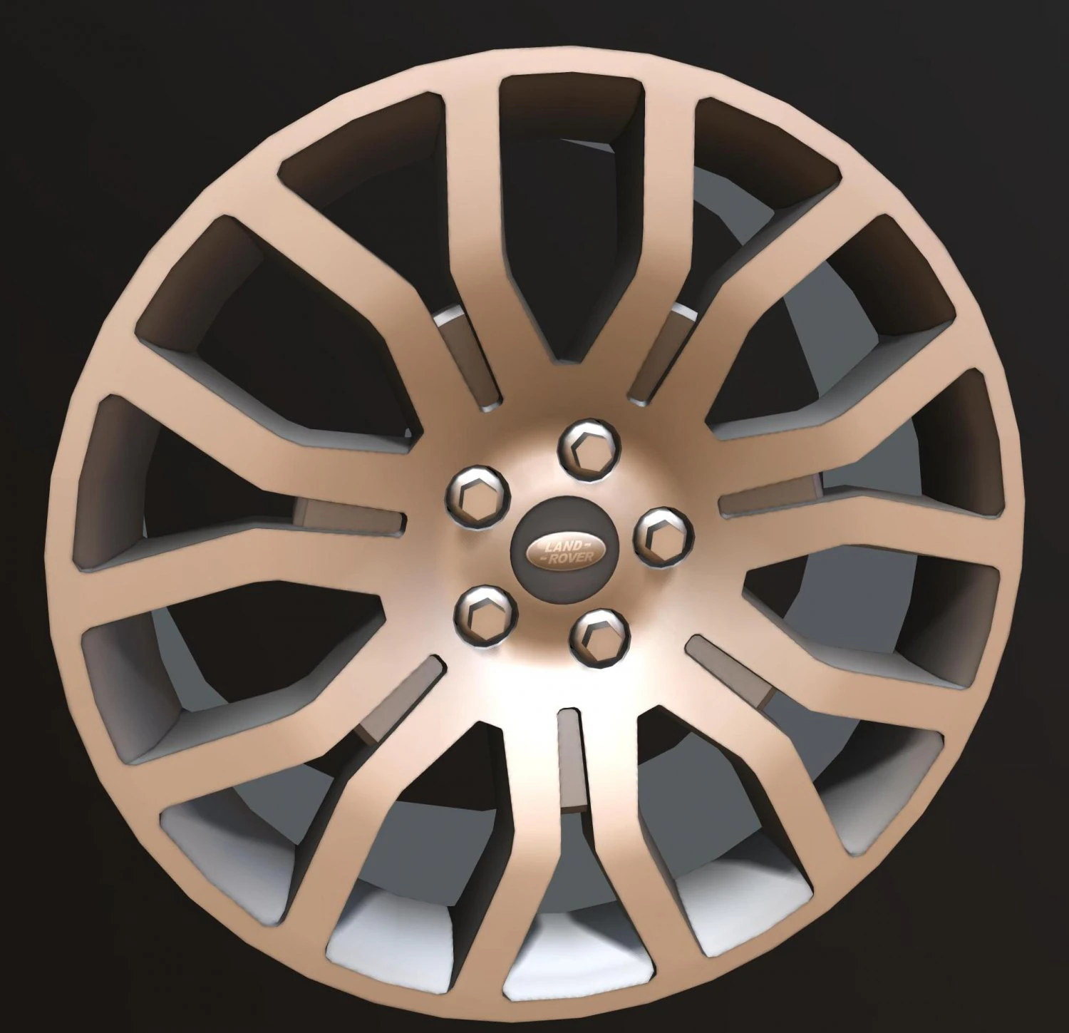 land rover rim 3D Model .c4d .max .obj .3ds .fbx .stl .blend