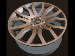 land rover rim 3D Model