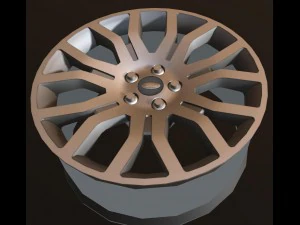 land rover rim 3D Model