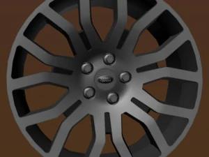 land rover rim 3D Model