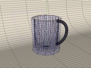 glass cup 3D मॉडल