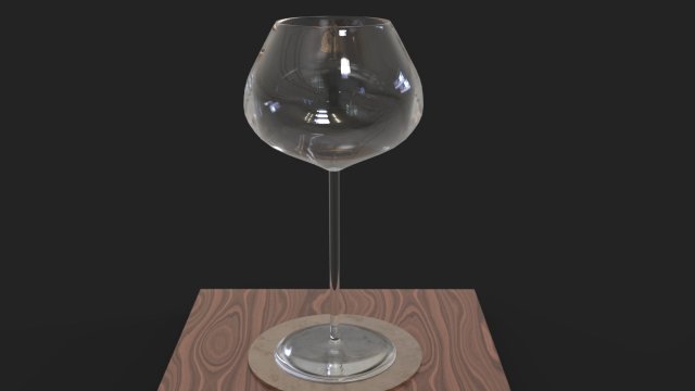 wine glass1 Model 3D .c4d .max .obj .3ds .fbx .stl .blend 