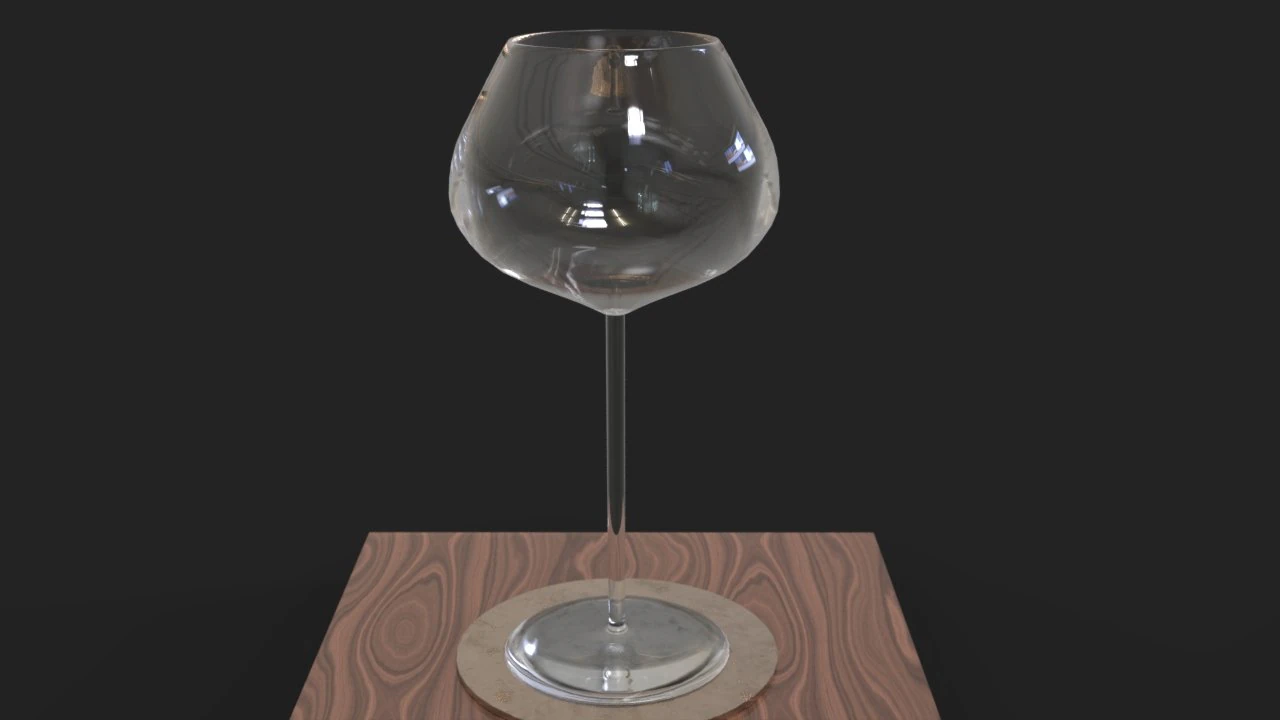 wine glass1 3D Model .c4d .max .obj .3ds .fbx .stl .blend 