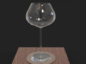 wine glass1 3D मॉडल