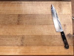 cutting board knife 3D Model