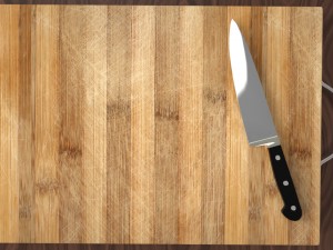 cutting board knife Modelo 3D