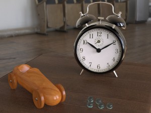 clock car Model 3D