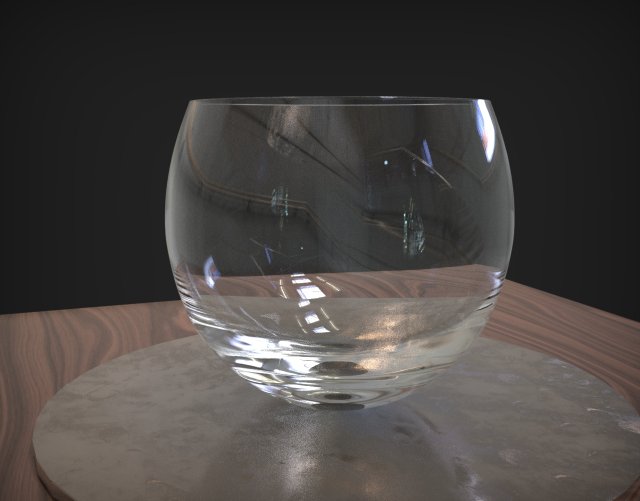 glass bowl 3D 모델 .c4d .max .obj .3ds .fbx .stl .blend