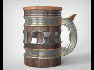 beer mug 3D Model