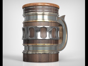 beer mug 3D Модель