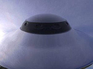 alien spaceship Model 3D