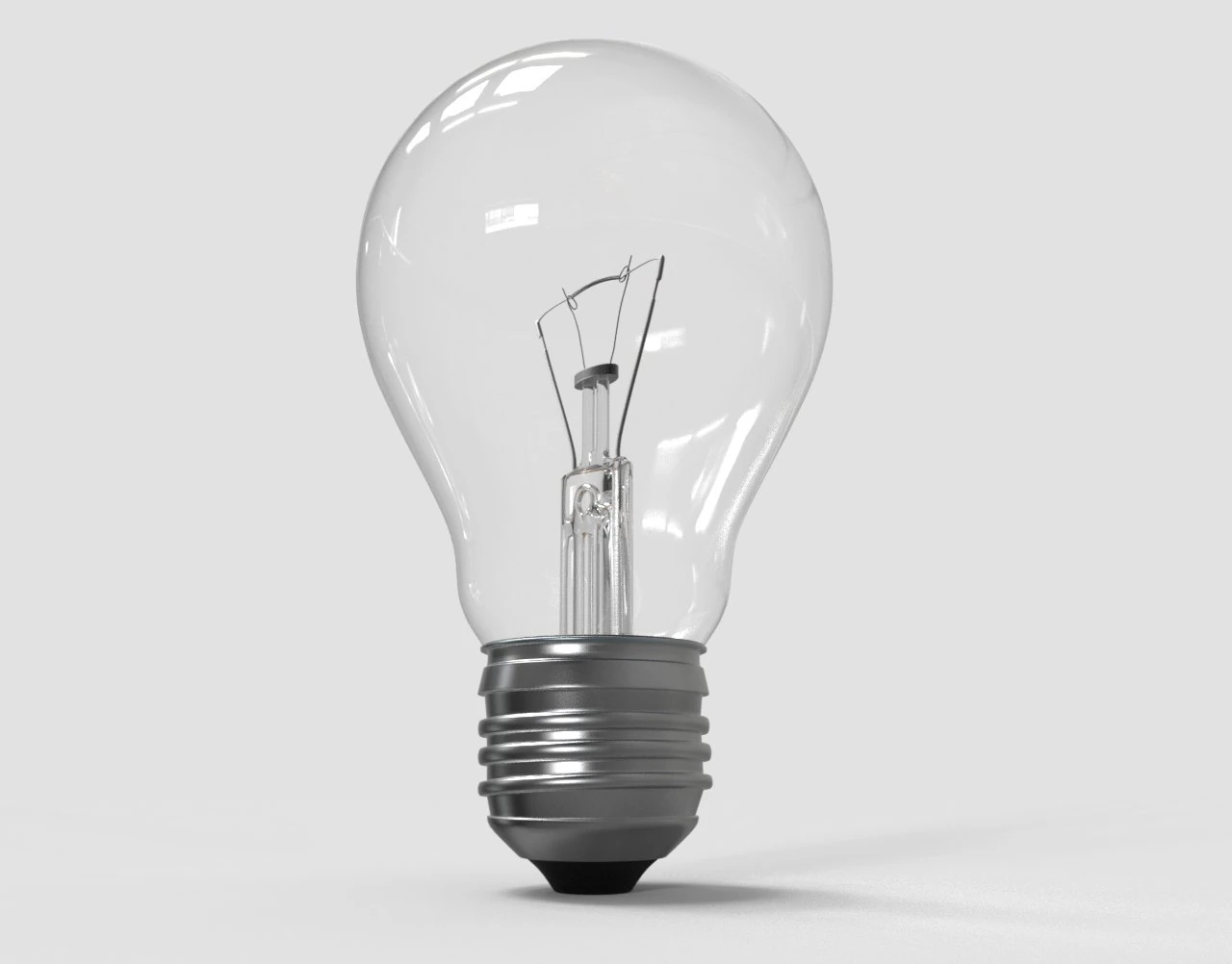 लाइट बल्ब 3D मॉडल .c4d .max .obj .3ds .fbx .stl .blend 