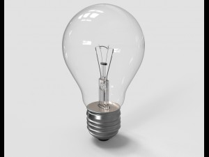 light bulb 3D-Modell