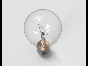 light bulb 3D-Modell