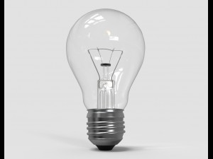 light bulb 3D-Modell