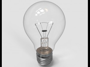 light bulb 3D-Modell