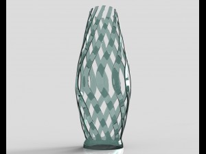 twist vase 3D Model