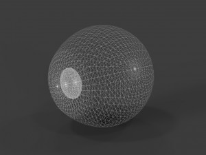 realistic human eye 3D Model