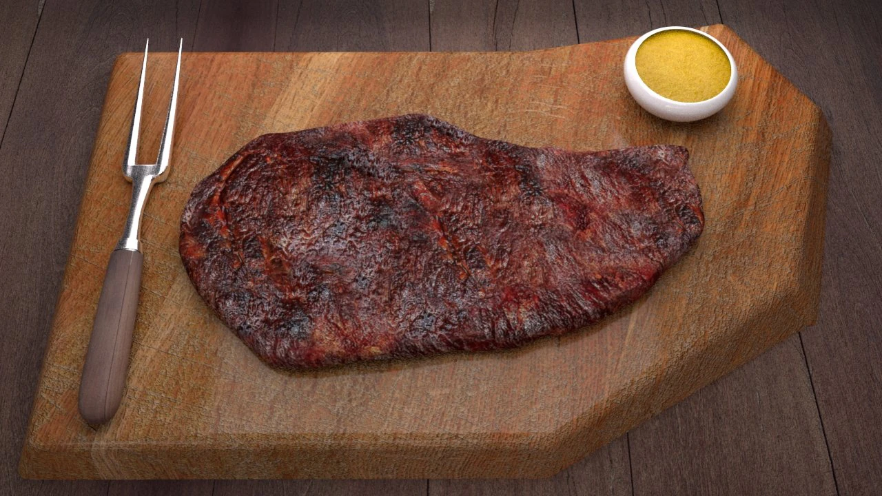 meat concept 3D Model .c4d .max .obj .3ds .fbx .stl .blend 