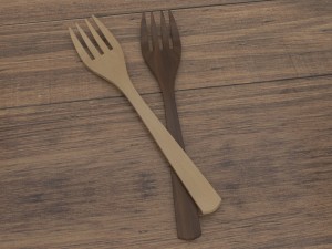 wooden fork 3D मॉडल