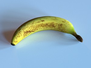 banana Model 3D