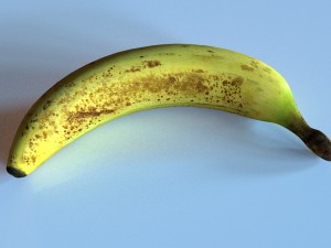 banana Model 3D