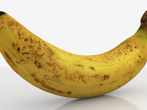 banana Model 3D