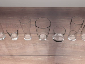 water glass set 3D Model