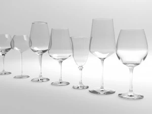 wine glass set 3D Model