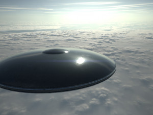 alien spaceship 2 3D Model