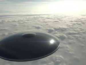 alien spaceship 2 3D Model