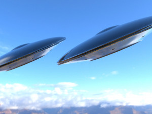 alien spaceship 2 3D मॉडल