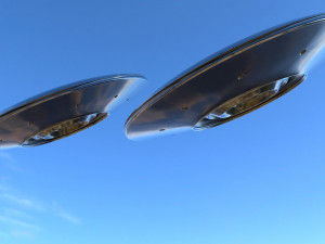 alien spaceship 2 3D मॉडल