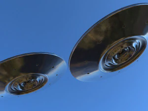 alien spaceship 2 3D Model