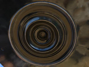 alien spaceship 2 3D Model