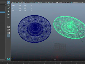 alien spaceship 2 3D Model