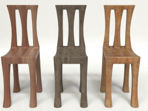 chair 3D मॉडल