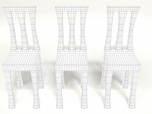 chair 3D मॉडल