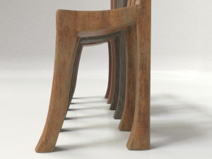 chair 3D मॉडल