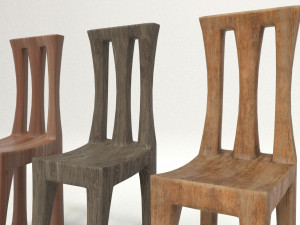 chair 3D मॉडल