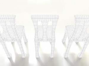 chair 3D मॉडल