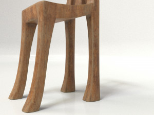 chair 3D मॉडल
