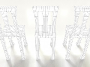 chair 3D मॉडल