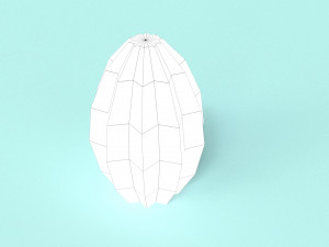 low poly oasis 3D Model