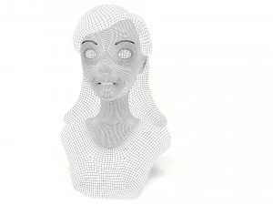 zgirl bust 3D Model